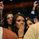 Romney supporters react to the candidate's concession speech in Boston. (Justin Sullivan/Getty Images)